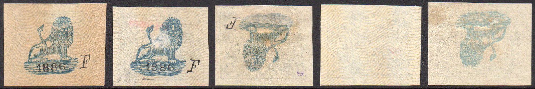 Paraguay 1886 Official First Printing feature